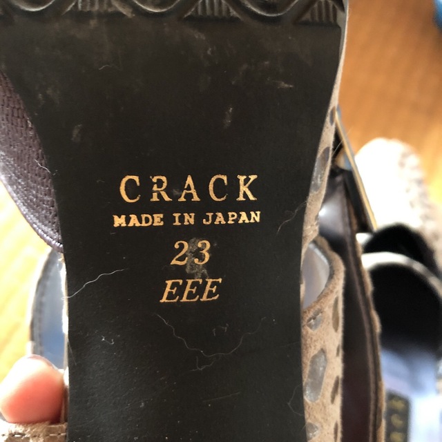 crack 23センチ　ダルメシアン柄 レディースの靴/シューズ(ハイヒール/パンプス)の商品写真