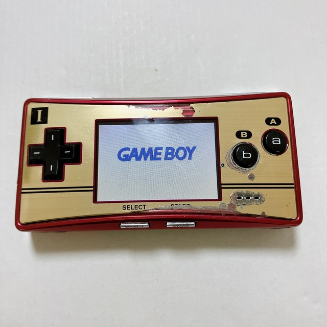 ゲームボーイミクロ ファミコンカラー 動作確認済 ゲームボーイミクロ ファミコンカラー 動作確認済