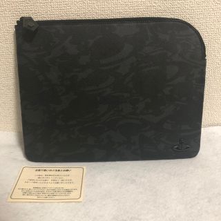 ヴィヴィアンウエストウッド(Vivienne Westwood)の【美品♪】ヴィヴィアン ウエストウッド　クラッチバッグ　グレー(セカンドバッグ/クラッチバッグ)