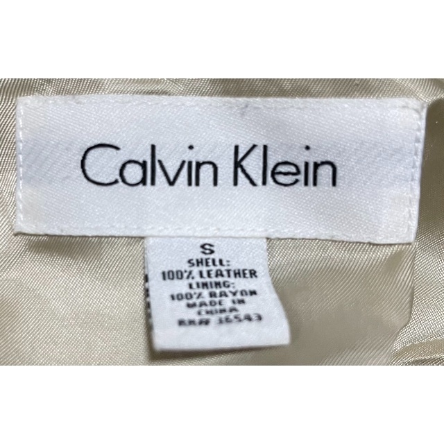 Calvin Klein(カルバンクライン)のCalvin kiein／カルバンクライン　スエードレザージャケット メンズのジャケット/アウター(レザージャケット)の商品写真