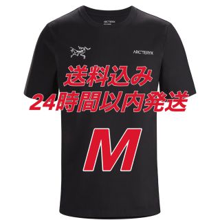 アークテリクス(ARC'TERYX)のARCTERYX スプリット Tシャツ アークテリクス split ss 黒 M(Tシャツ/カットソー(半袖/袖なし))