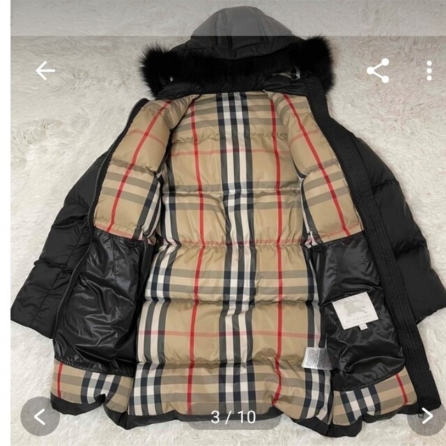 BURBERRY - 【最終お値下げ】バーバリーチルドレンレディースダウン