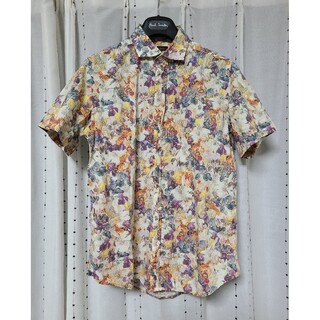 Paul Smith COLLECTION - 【美品】Paul Smith collection　花柄　半袖シャツ　M