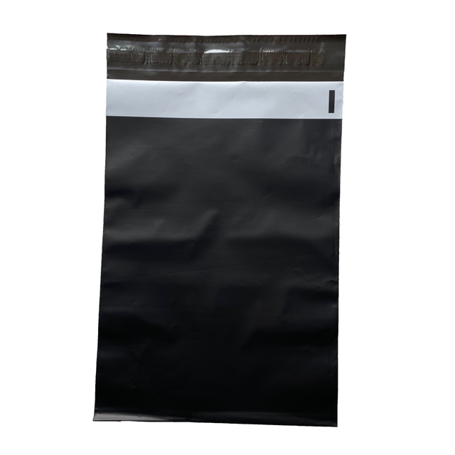 宅配ビニール袋 A4 30枚 おしゃれ かっこいい 梱包 ブラック 黒 インテリア/住まい/日用品のオフィス用品(ラッピング/包装)の商品写真
