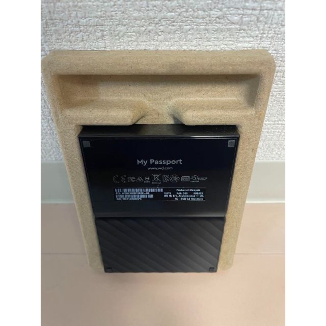 【WD】MY PASSPORT  ポータブルストレージ1TB 2