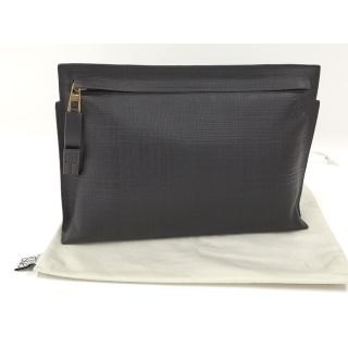 LOEWE クラッチバッグ セカンドバッグ ゴールド金具 レザー ブラック LOEWE クラッチバッグ セカンドバッグ ゴールド金具 レザー ブラック
