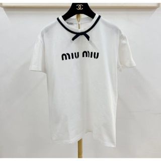 フラワーオブライフ 新作MIUMIU☆ ミュウミュウ 半袖 - Tシャツ(半袖