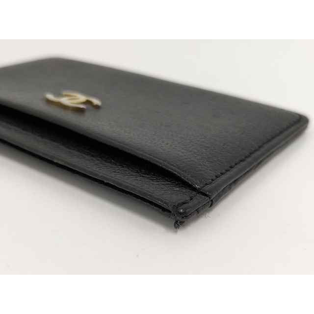 CHANEL(シャネル)のCHANEL カードケース レザー ブラック レディースのファッション小物(財布)の商品写真