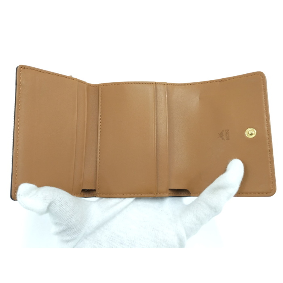 MCM - MCM 三つ折り財布 ヴィセトス PVC キャメルの通販 by MCM - MCM 三つ折り財布 ヴィセトス PVC キャメルの通販 by