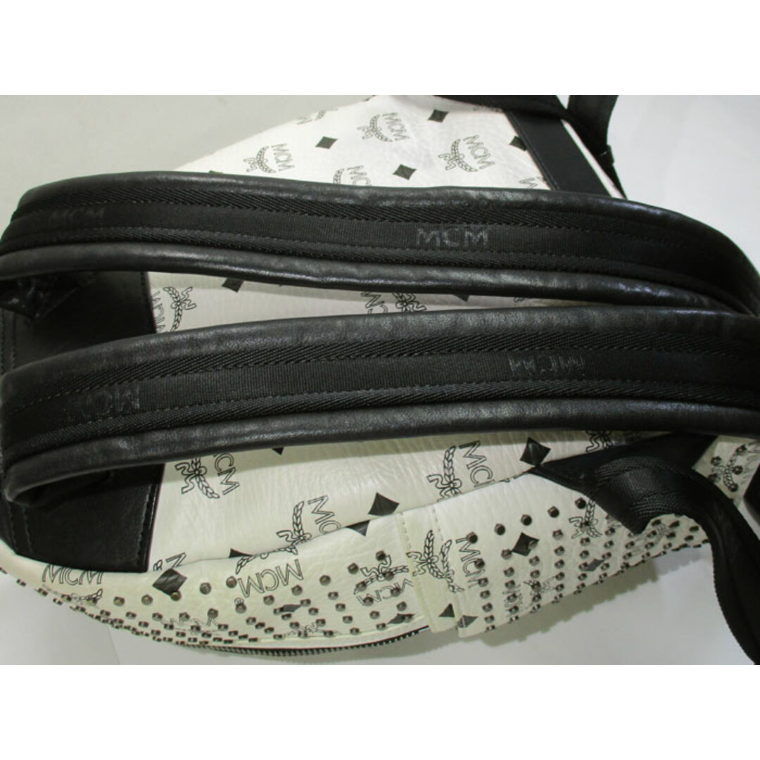 MCM - MCM ヴィセトス スタッズ リュックサック バックパック 合 MCM - MCM ヴィセトス スタッズ リュックサック バックパック 合