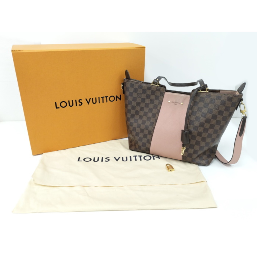 LOUIS VUITTON ジャージー 2WAY ショルダーバッグ ダミエ