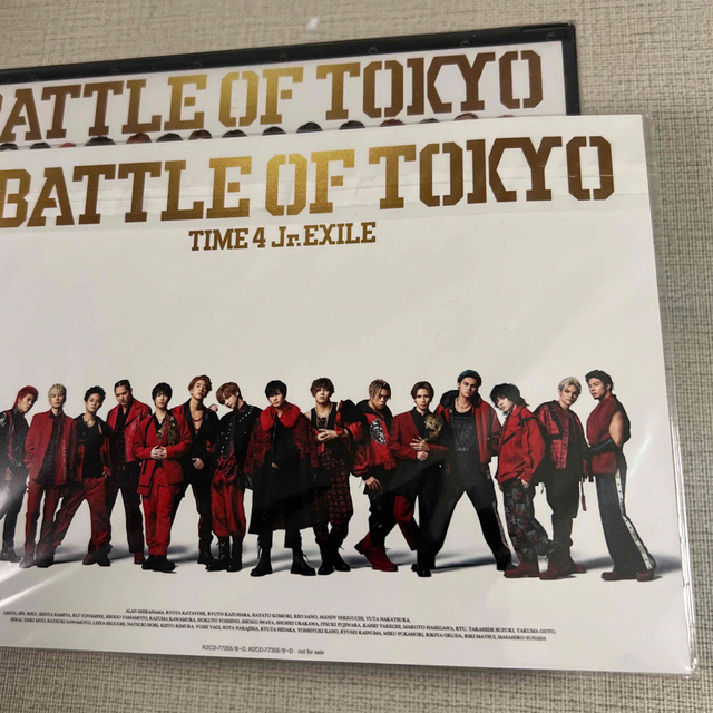 BATTLE OF TOKYO TIME 4Jr.EXILE初回生産限定盤 エンタメ/ホビーのCD(ポップス/ロック(邦楽))の商品写真