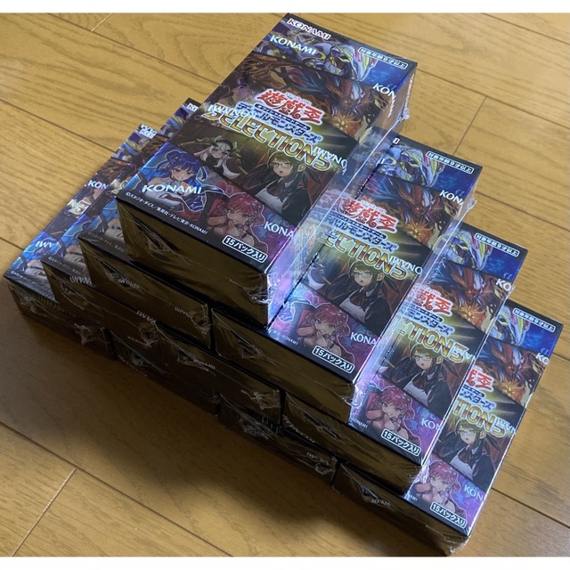 KONAMI - シュリンク付き 10BOX 遊戯王 セレクション5 送料無料の通販