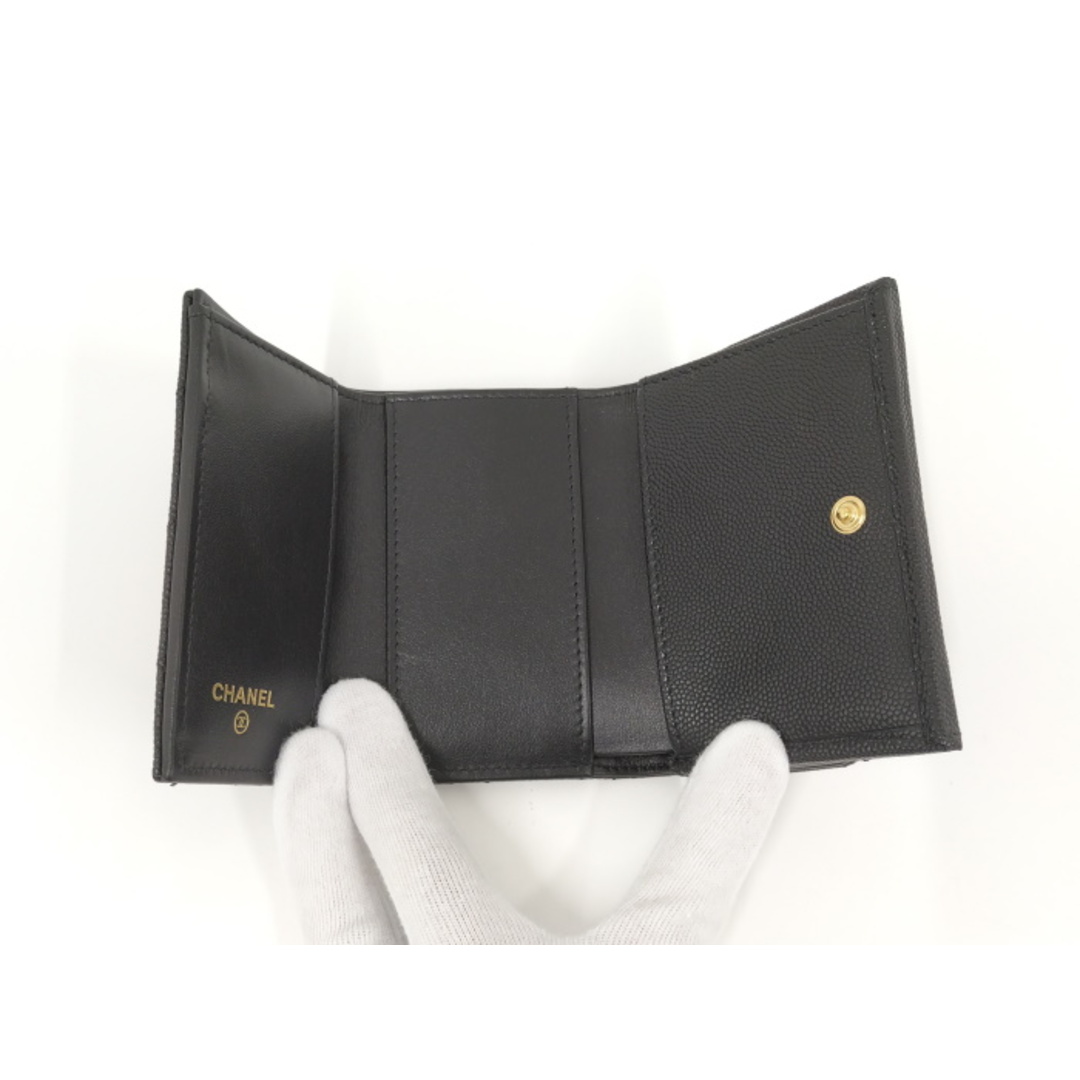 CHANEL - CHANEL スモール フラップ ウォレット 三つ折り財布 CHANEL - CHANEL スモール フラップ ウォレット 三つ折り財布