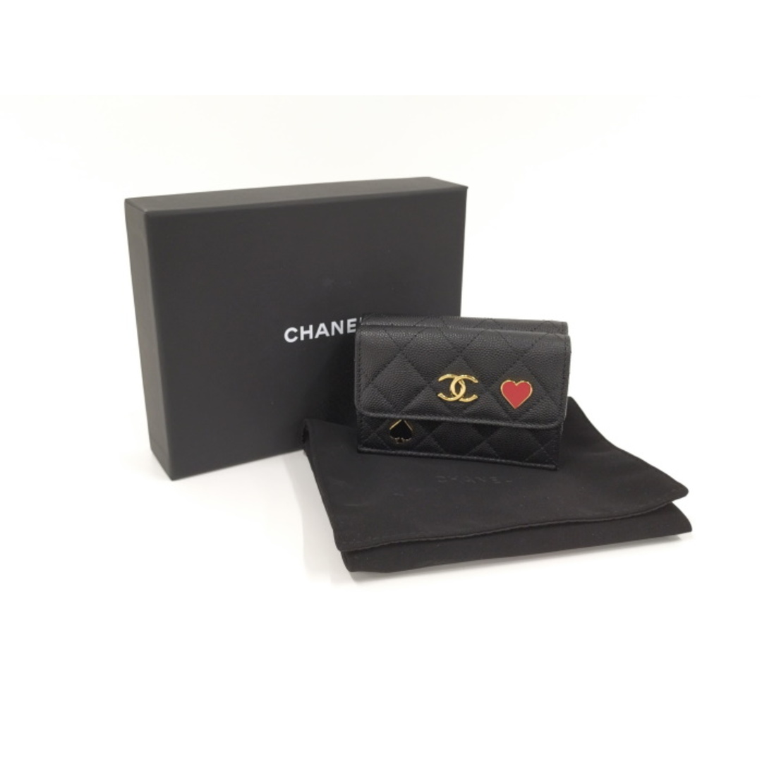 CHANEL - CHANEL スモール フラップ ウォレット 三つ折り財布 CHANEL - CHANEL スモール フラップ ウォレット 三つ折り財布