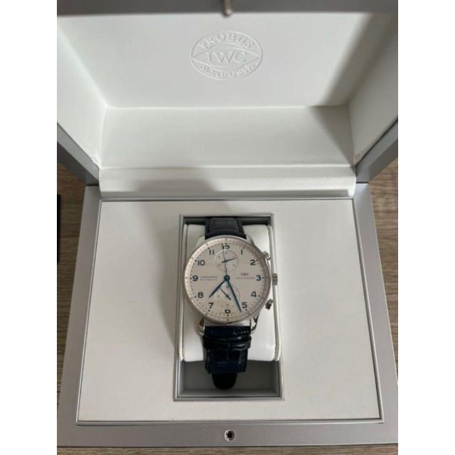 超ポイント祭?期間限定】 IWC - 正規品 IWC ポルトギーゼ クロノグラフ