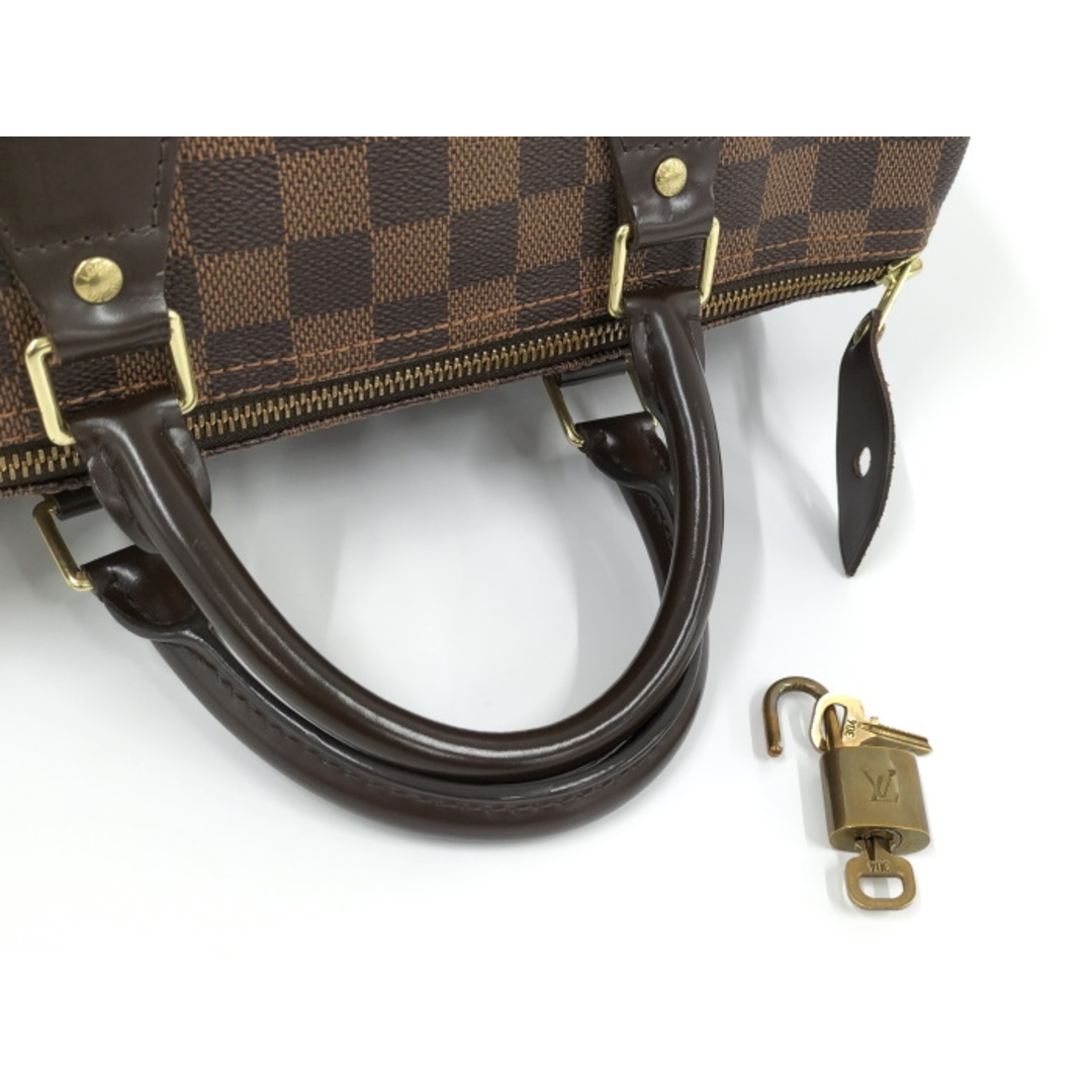 LOUIS VUITTON スピーディ30 ハンドバッグ ダミエ エベヌ 4