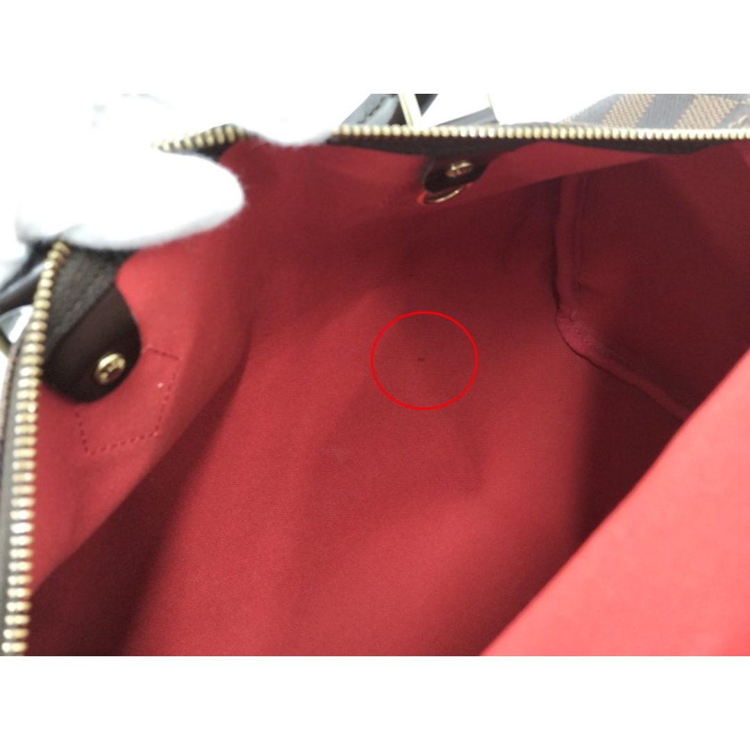 LOUIS VUITTON スピーディ30 ハンドバッグ ダミエ エベヌ 7