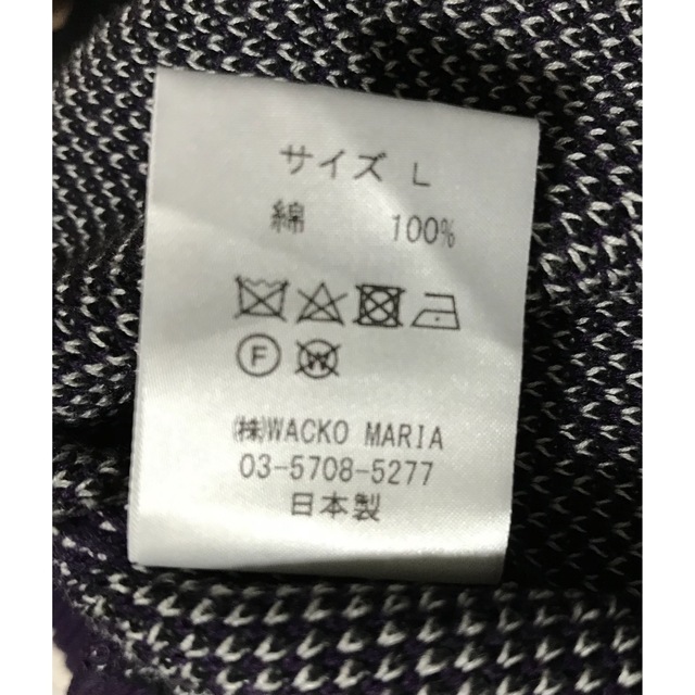 WACKO MARIA - ワコマリア レコード柄ニットの通販 by TK|ワコマリア
