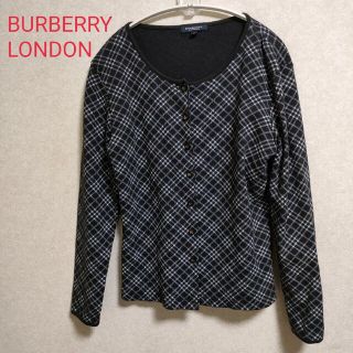 バーバリー(BURBERRY)のBURBERRY　LONDON　カーディガン　カットソー(カーディガン)