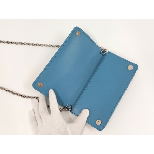 PRADA - PRADA チェーンウォレット 長財布 ポシェット PRADA - PRADA チェーンウォレット 長財布 ポシェット