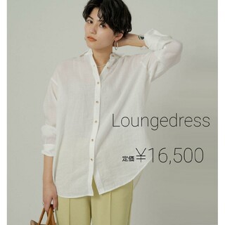 Loungedress - Loungedress リネンバックタイシャツの通販｜ラクマ