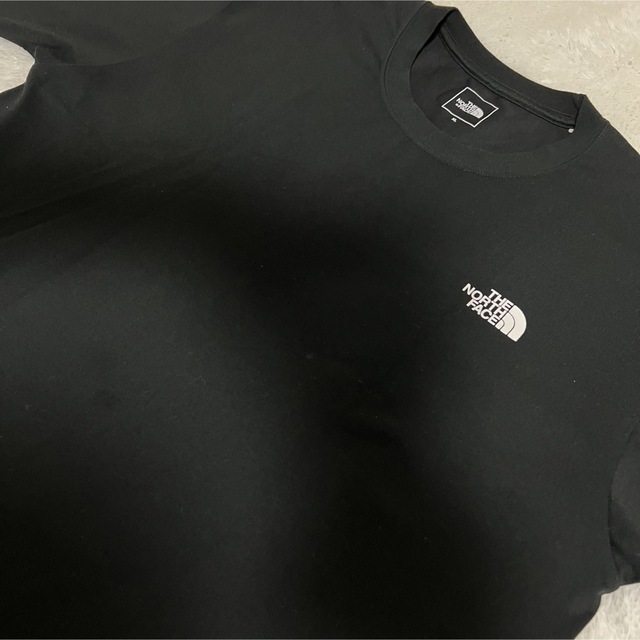 THE NORTH FACE(ザノースフェイス)のノースフェイス　バンダナスクエアロゴティー　半袖　ブラック　XL Tシャツ メンズのトップス(Tシャツ/カットソー(半袖/袖なし))の商品写真