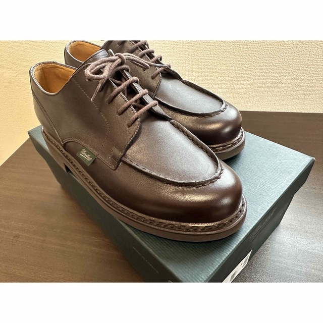 誠実】 Paraboot - 極美品 パラブーツ シャンボード カフェ レアサイズ