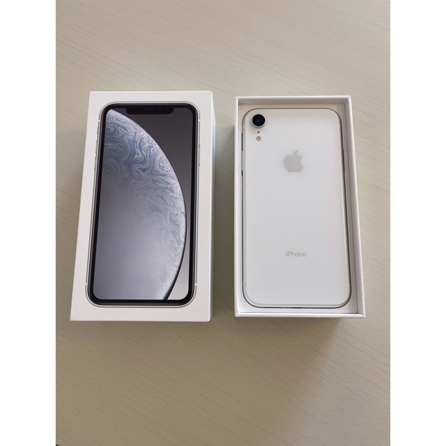 iPhone XR 64G (white)SIMロック解除済み 【新品未使用