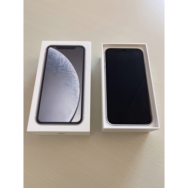 iPhone - iPhone XR 64GB White simロック解除済み おまけ付きの通販