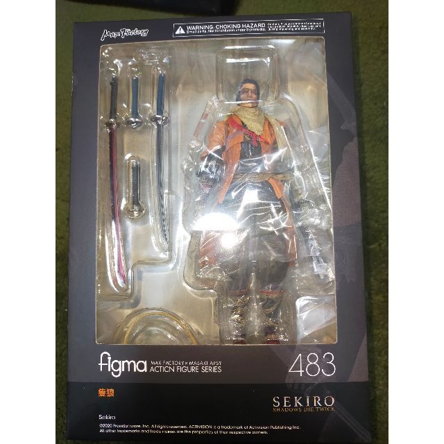 Max Factory(マックスファクトリー)のfigma SEKIRO: SHADOWS DIE TWICE 隻狼　未開封新品 エンタメ/ホビーのフィギュア(アニメ/ゲーム)の商品写真