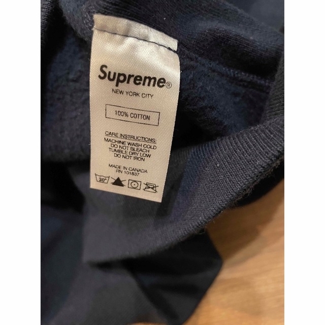 Supreme パーカー　navy M size 6