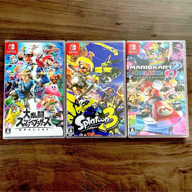 新品未開封マリオシリーズソフト3本セット