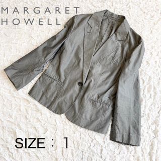 マーガレットハウエル(MARGARET HOWELL)の【美品】マーガレットハウエル カジュアルジャケット テーラードジャケット(テーラードジャケット)