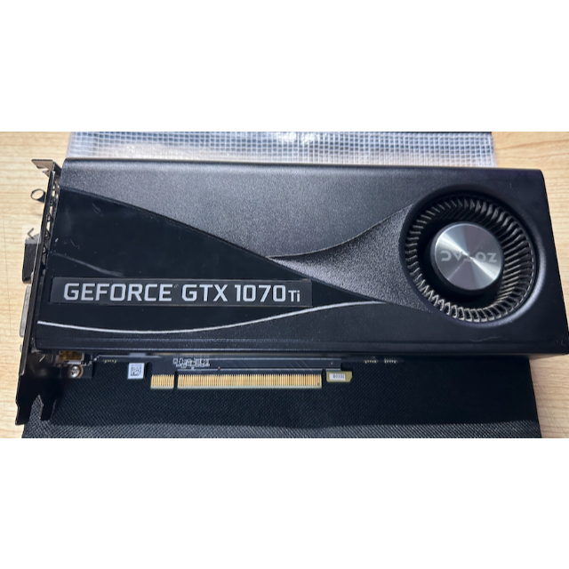 即日発送] ZOTAC Geforce GTX1070Ti 8GB ジャンクの通販 by りんご｜ラクマ