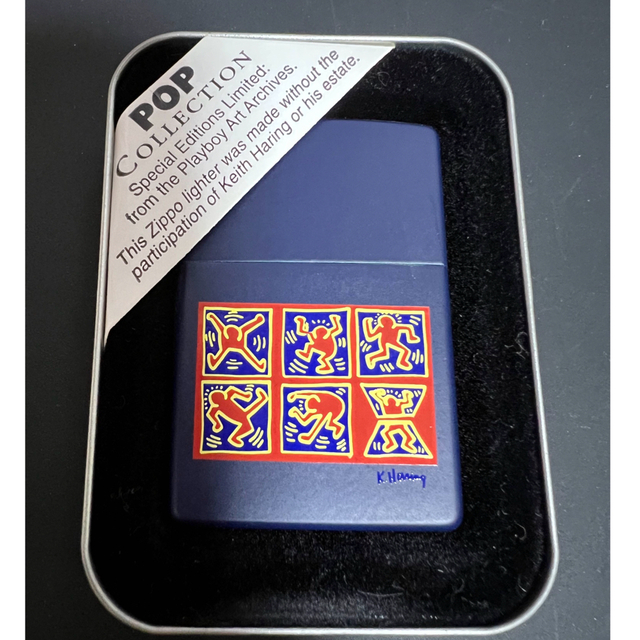 キースヘリング　HARING DANCERS zippo