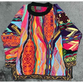 取寄商品 強烈な個性 異次元のデザイン 芸術 COOGI コットン ニット