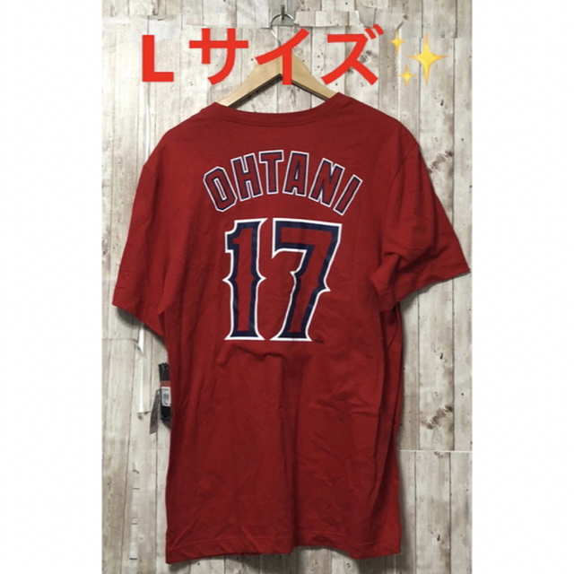 大谷翔平　エンゼルス　Tシャツ　WBC2023 侍ジャパン　赤　Lサイズユニセックス