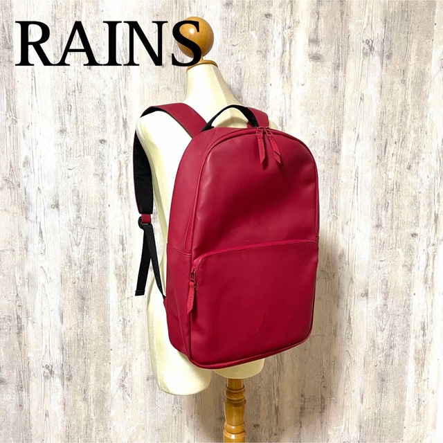 【RAINS】防水リュック 梅雨 レインズ メンズ レディース