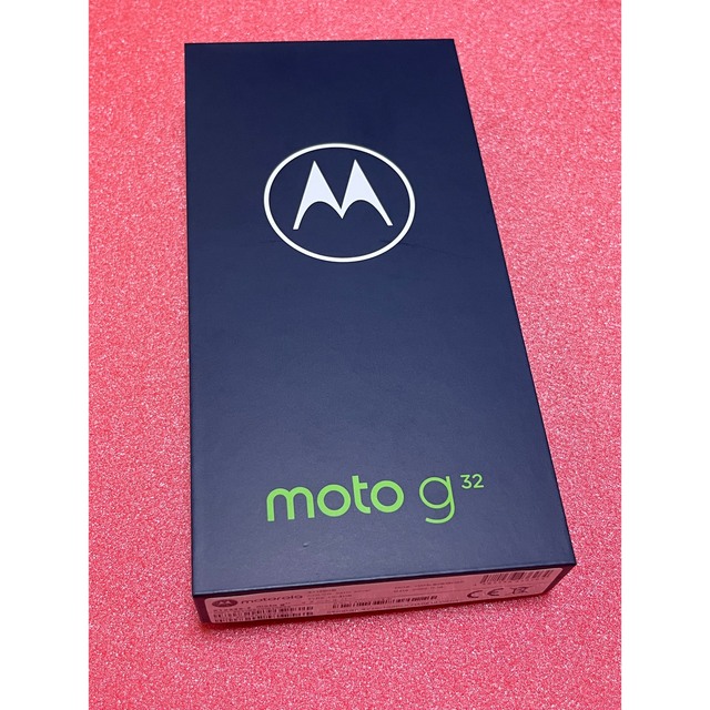 モトローラ　moto g32 サテンシルバー　新品スマートフォン/携帯電話