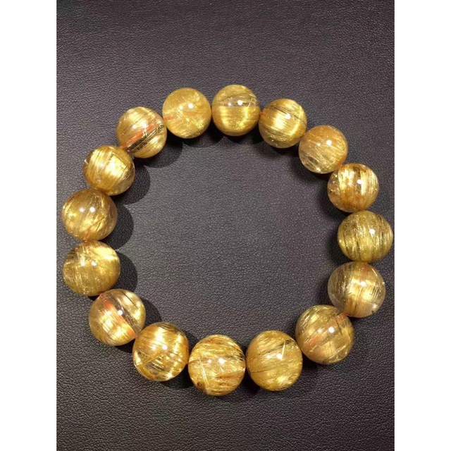 天然】タイチンルチルクオーツ ブレスレット 13mm www.krzysztofbialy.com
