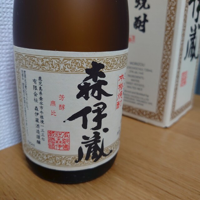 森伊蔵　かめ壺焼酎　720ml 食品/飲料/酒の酒(焼酎)の商品写真