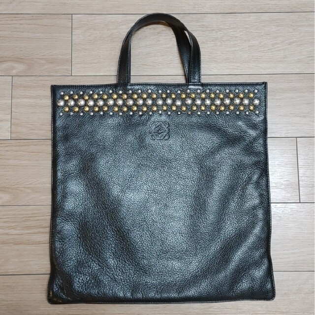 LOEWE ロエベ トートバッグ スタッズ レア! LOEWE ロエベ トートバッグ スタッズ レア!