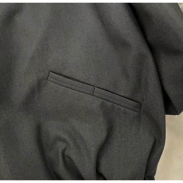 JOHN/NHOJ Grey Spread Collar Jacket