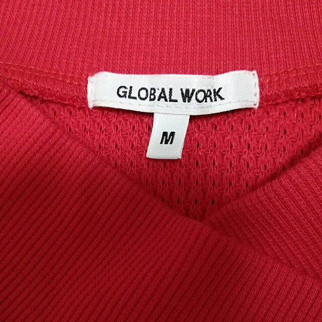 GLOBAL WORK(グローバルワーク)の美品GLOBAL WORKグローバルワークレディースVネックニットカットソー レディースのトップス(ニット/セーター)の商品写真