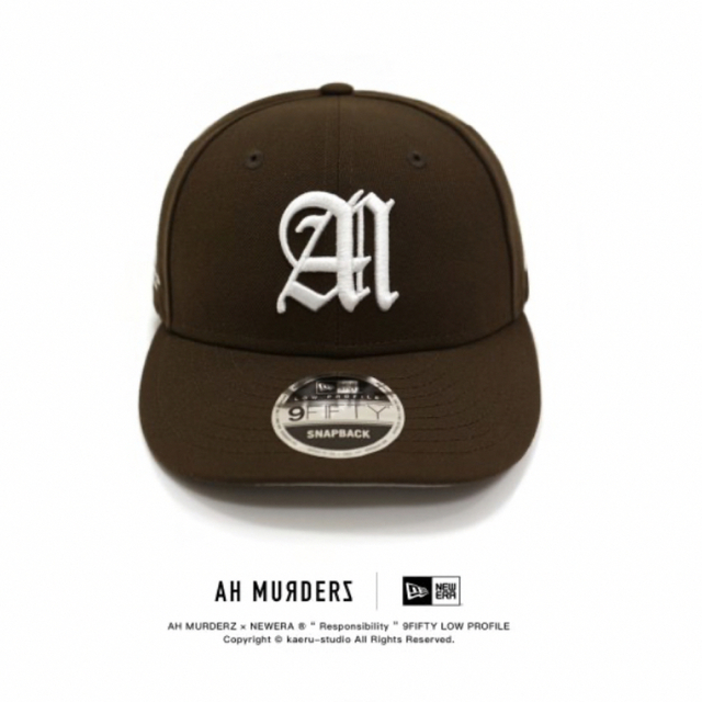 【新品未開封2個セット】AH MURDERZ × NEWERA キャップレゲエ