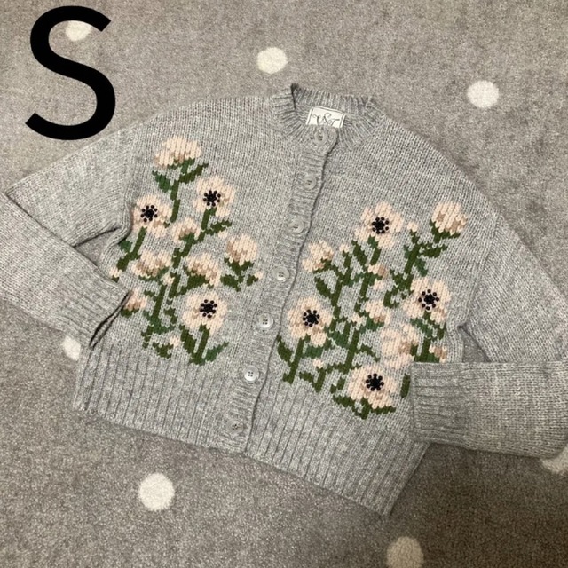 刺繍セブンテン SEVEN TEN by MIHO KAWAHITO カーディガンS