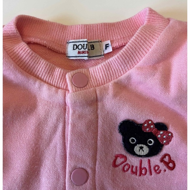 DOUBLE.B(ダブルビー)のダブルビー ベスト キッズ/ベビー/マタニティのキッズ服女の子用(90cm~)(ジャケット/上着)の商品写真