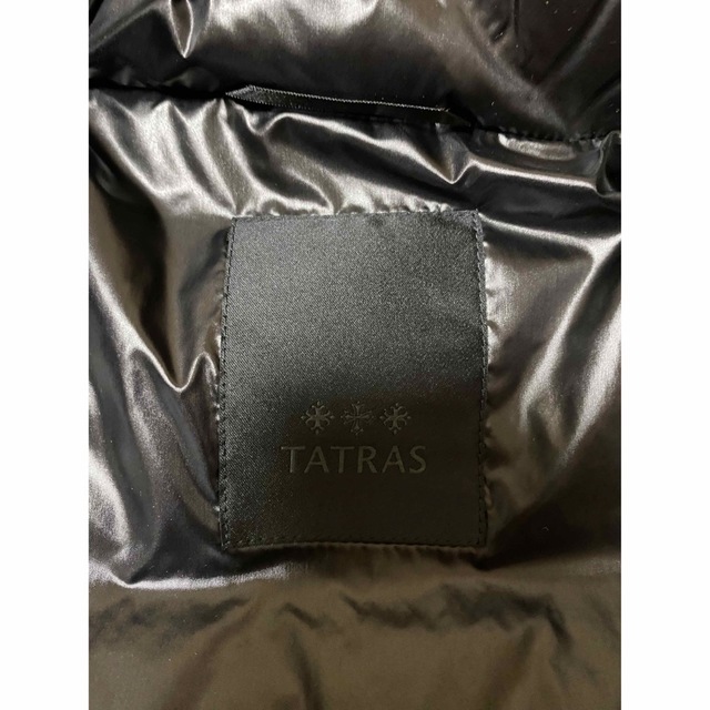 TATRAS(タトラス)のタトラス ダウンジャケット　バビラ　ブラック サイズ2 Sサイズ　ダウンコート レディースのジャケット/アウター(ダウンジャケット)の商品写真