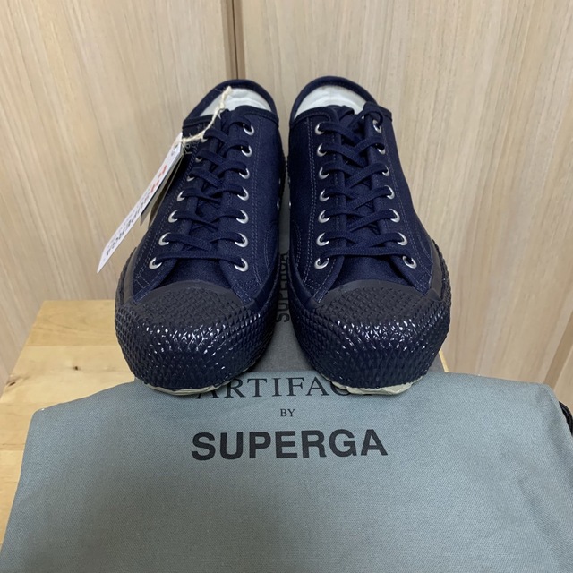 【新品未使用】SUPERGA ARTIFACT ネイビー 43（27.5センチ）